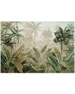 Papel de parede floresta selva 400x280 fotomurais sala de estar