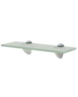Prateleira flutuante vidro 30x10 cm 8 mm