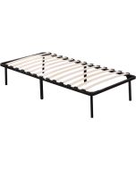 Estrutura de ripas + pés para colchão 90 x 190 cm - 13 ripas