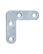 ESQUADRO PLANA PONTAS REDONDAS 40x40x12MM