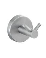 Cabide duplo de aço inoxidável Bosio