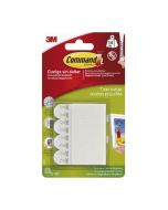 Tiras para quadros pequenas brancas Command 3M