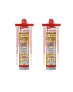 BUCHA QUÍMICA DE POLIÉSTER 300 ML FISCHER PACK 2 UN