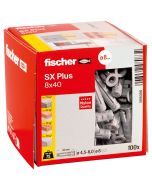Bucha SX Plus 8x40mm 100+20grátis Fischer Fischer