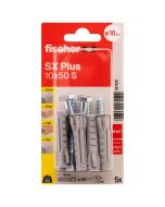 Bucha SX Plus com parafuso 10x50mm 5un