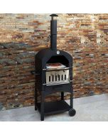 Forno multifuncional para pizza com pá