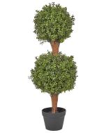 Planta artificial buxus ball tree 92 cm verde