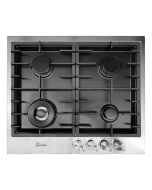 Mesa de cocção a gás - gurari - tx 604 vtgl - 60 cm - 4 queimadores - inox/