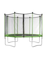 Trampolim "yoopi 2" - ø 4,25 m - com rede + escada + cobertura + kit âncora