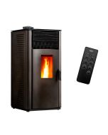 Salamandra a pellets anita 12 kw preto sannover