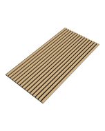 Set 4 painéis acústicos 3d vang mdf 120x60x2 cm (2,88 m²) - carvalho claro