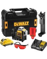 Nível a laser multilinhas - Dewalt - 3x360° - vermelho - 50 m