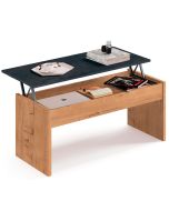 Mesa de centro elevável, sala de jantar, sala briebe opal madeira