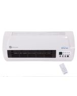 Aquecedor split cerâmico 1000w / 2000w com controlo remoto