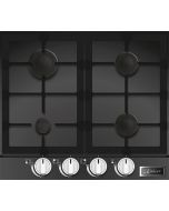 Placa de cozimento a gás - kaiser - kcg 6387 turbo - 60 cm - vidro preto -