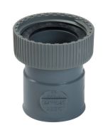 Mangueira PVC cinza reta - f 1'1/4 - fêmea diâmetro 32 mm - nicoll