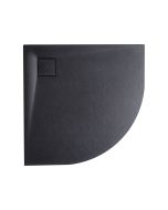 Base de duche paron 80 x 80 x 3 cm preto