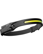 Lanterna LED 5 modos sensor camping correr caminhada recarregável