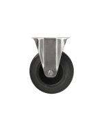 RODA FIXA Ø 12,5 CM COM CHAPA