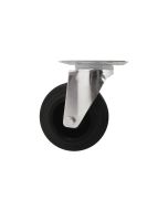 RODA GIRATÓRIA Ø 12,5 CM COM CHAPA
