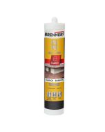 Vedante de poliuretano em tubo de 280 ml branco Brenner