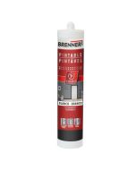 Vedante acrílico de secagem rápida de 280 ml transparente Brenner
