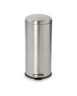 Balde do lixo cozinha pedal aço inox gerra 30l