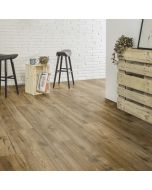 Pavimento laminado carvalho escuro 8mm AC5 Herradura