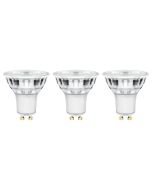 Pack de 3 Lâmpadas LED GU10 345 lm Vidro 3,6 W Luz Neutra