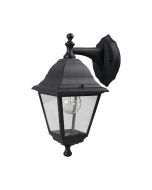 Aplique Exterior Descendente 4 Faces Preto Varennes
