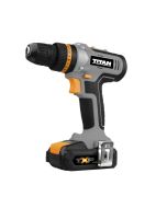 Berbequim aparafusador 18V com 2 baterias e carregador Titan