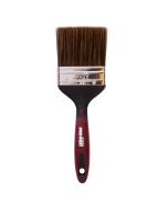 Pincel plano madeira e metal 80mm Brenner