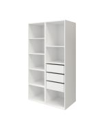 Armário completo Homny 2 colunas branco 1m