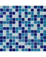 GRESITE PISCINA MIX AZUL 32,7X32,7
