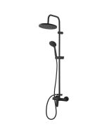 Conjunto de duche monocomando Calicia preto