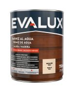 Verniz à base de água incoloro mate 750 ml Evalux