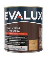Óleo de teca com cor teca 0,750 L Evalux
