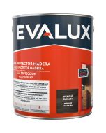 Lasur à base de água satinado wengué 2,5 L Evalux