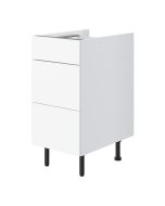 Cajonete com 3 gavetas branco Pragma 86x40cm