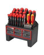 Conjunto de 114 chaves de fenda e pontas Forge Steel
