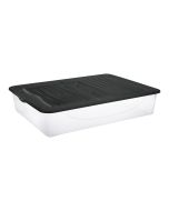 Caixa de plástico com tampa 56 l 79 x 59 x 16,8 cm