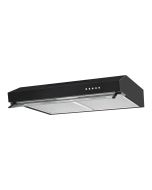 Exaustor de 60 cm preto Cooke & Lewis