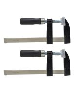 Conjunto de 2 sargentos 150x50mm Forge Steel