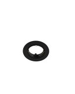 Aro para foco downlight embutido redondo preto Cooke & Lewis