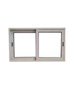 Janela aluminio de correr branco 100x140