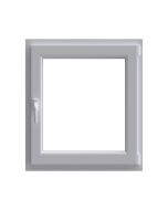 Janela em pvc oscilobatente branca 70x60 cm