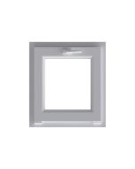 Janela pvc bat branco 60x50