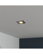 Aro para foco downlight embutido redondo cromado escovado Cooke & Lewis