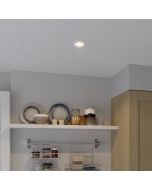 Aro para foco downlight embutido redondo branco OPP