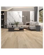 Pavimento vinílico SPC click com isolante incorporado carvalho natural 4 + 1mm Adina